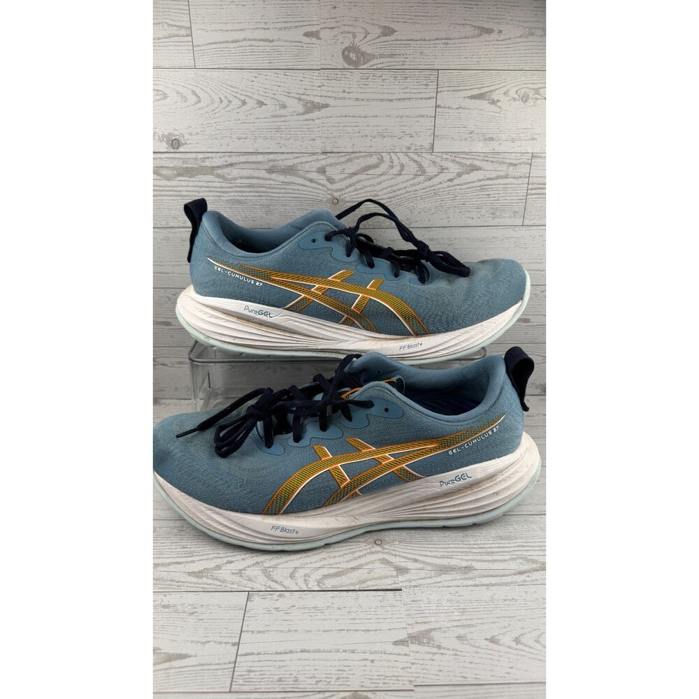 Asics Gel-Cumulus 27 1011B960-402 Blue 13D Mens Sneakers Running Shoes #247